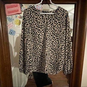 LEOPARD TOP  \\sold\\